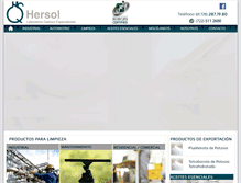 Tablet Screenshot of labhersol.com.mx